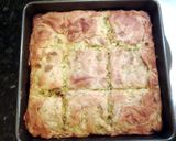 A picture of step 6 of Zucchini (courgettes) close pie.