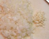 A picture of step 3 of Spicy Minced Meat Kabocha Casserole for the Holidays.