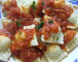 A picture of step 10 of Potato Ravioli In Tomato Sauce.