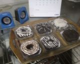 Foto langkah ke 7 dari resep Brownies Donat Lembut.