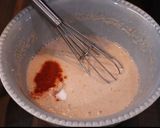 A picture of step 3 of Tomato Dosa.