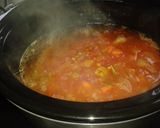 A picture of step 4 of Slow Cooker Sausages and Lentils Casserole.