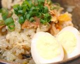 A picture of step 5 of Easy Mixed Rice with Canned Pacific Saury.