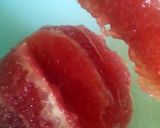 A picture of step 3 of Vickys Agave Poached & Spiced Grapefruit GF DF EF SF NF.
