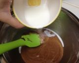 A picture of step 4 of Heavy Cream-free Rich Gateau au Chocolat.
