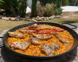 Foto del paso 8 de la receta Paella de conejo de la montaña