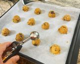 Φωτογραφία βήματος 7 της συνταγής Salted chocolate chunk cookies - μπισκότα με κομματάκια σοκολάτας
