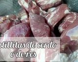 Foto del paso 1 de la receta: Costillitas de cerdo a la bbq