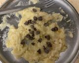 A picture of step 2 of Banana bread roll.