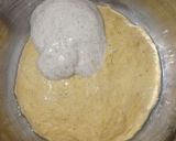 Foto langkah ke 2 dari resep Kunyit Lada Hitam Sourdough Bread (Open Bake Method - Oven Tangkring).