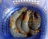รูปขั้นตอนการทำที่ 1 ของ สลัดกุ้งย่าง