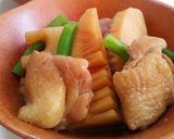 A picture of step 6 of Simmered Chicken and Bamboo Shoots.