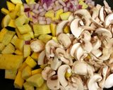 A picture of step 2 of Yellow Squash Bake.