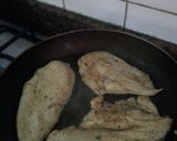 A picture of step 1 of HCG diet meal 2: chicken breast and salad.