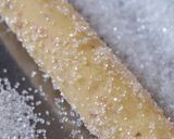 A picture of step 8 of Full of Spring Sakura Sable Cookies.