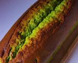 A picture of step 10 of Moist Matcha Pound Cake.