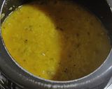 A picture of step 3 of Gujarat Kadi and khichadi.