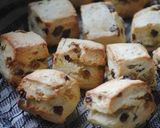 A picture of step 16 of Homemade Leavened Scones (Chocolate Walnut).