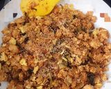 Hình bước làm 6 của món Cơm rang kim chi (김치볶음밥)