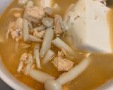 鮭魚味噌豆腐湯的食譜步驟3照片