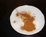 A picture of step 1 of Christmas Spice Mix.