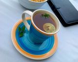A picture of step 4 of Doum palm tea🍵 (shayin goruba).