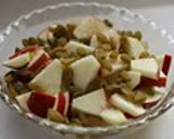 A picture of step 2 of Apple Bread.