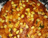 A picture of step 2 of Flower petal pizza.