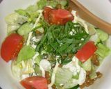 A picture of step 4 of For Those on a Diet Super-Delicious Natto & Tofu Salad.
