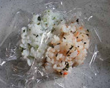 A picture of step 6 of Easy Rectangular Onigiri.