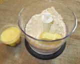 A picture of step 1 of Scones with Pancake Mix and Custard Pudding.