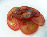 A picture of step 4 of Blue Alfredo Pasta With Scallop And Tomato For 4th Of July.