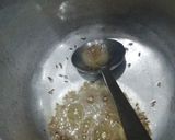 A picture of step 3 of Peas Pulav.