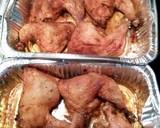 Individual roast chicken leg quarters