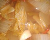 Foto langkah ke 3 dari resep Tumis sawi putih.