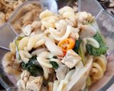 Foto langkah ke 3 dari resep Tumis jamur macaroni.