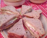 Foto del paso 6 de la receta: #rápidas Sándwiches Triples con Pan Integral (versión clásica)