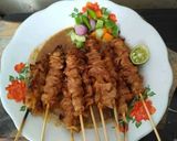 Foto langkah ke 6 dari resep Sate Jamur Kenyul Bunda Fumiko.