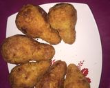 A picture of step 6 of Fish potato drumstick.