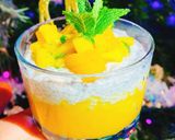 Une image de l'étape 1 de Chia pudding à la mangue.
