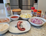 Foto del paso 1 de la receta: Arroz con pulpo y langostinos