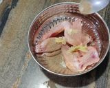 A picture of step 1 of Mayo chicken sandwich.