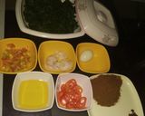 A picture of step 3 of Northern Nigerian Moringa Salad.