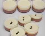 Foto langkah ke 4 dari resep Puding Cokelat Vla Keju.