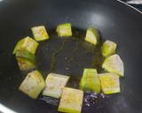 A picture of step 1 of Bathua Saag er Ghonto (Bathua Sabzi).