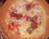 Foto del paso 1 de la receta: Alubias rojas con chorizo