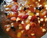 A picture of step 3 of Mixed fruit chutney.