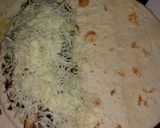 A picture of step 8 of Avocado, Bacon, Mushroom Quesadilla.