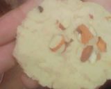 A picture of step 1 of Bread gulab jamun.
