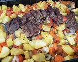 Foto del paso 2 de la receta: Colita de Cuadril con Vegetales en composé